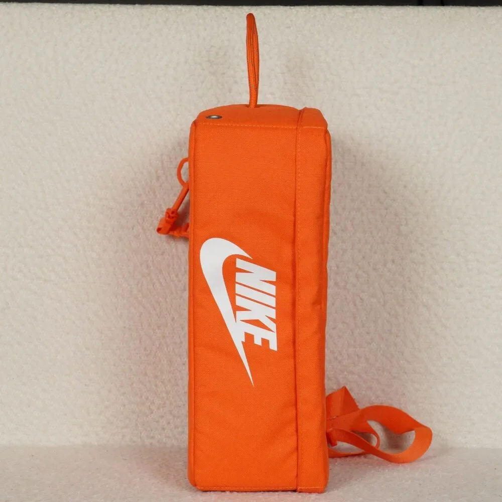 Nike Shoe Box Bag 12L Orange White Crossbody Strap Fits up to Size 11 DA7337-870